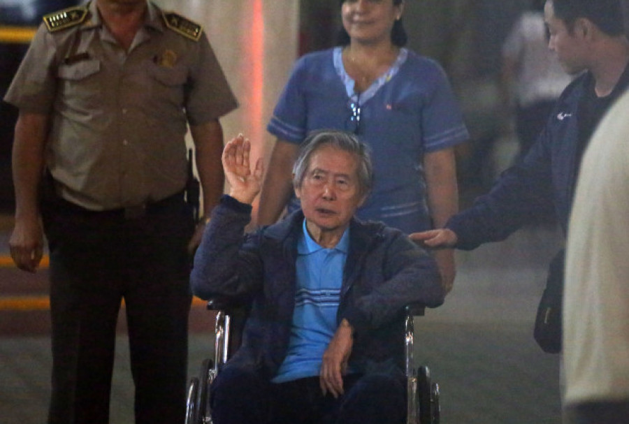 Fujimori, ingresado en cuidados intensivos tras una caída durante la madrugada