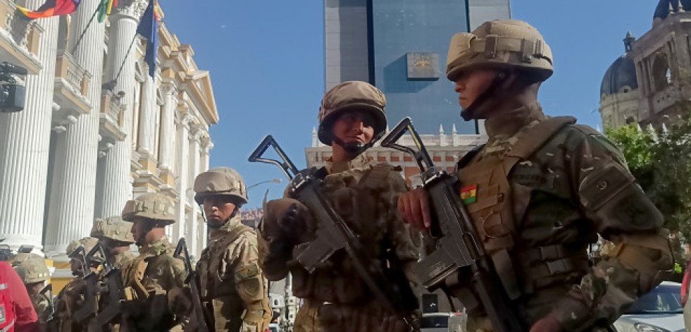 La canciller de Bolivia hace un llamamiento a la Comunidad Internacional ante un golpe militar