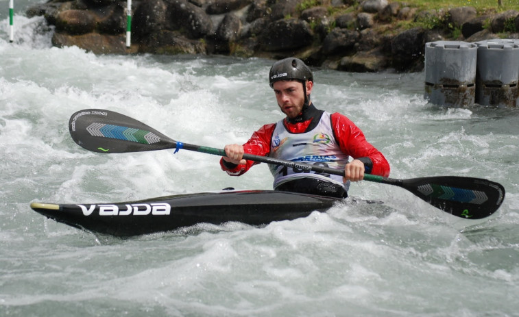Dumbría acoge este fin de semana la Copa de España de slalom en aguas bravas