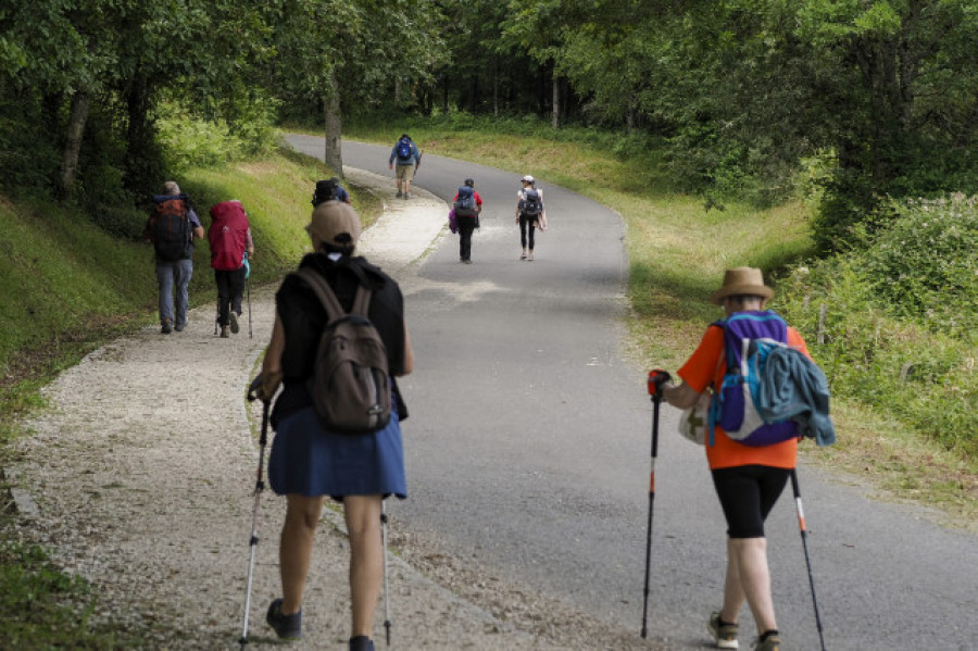 Fallece en Portomarín un peregrino cuando hacía el Camino de Santiago