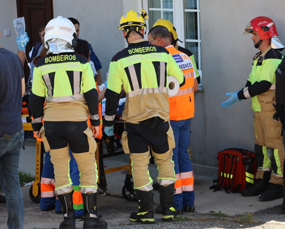 Accidente laboral en Carballo @ Marema