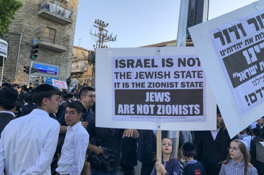 Ultraortodoxos se manifiestan en Israel en su primer día de reclutamiento