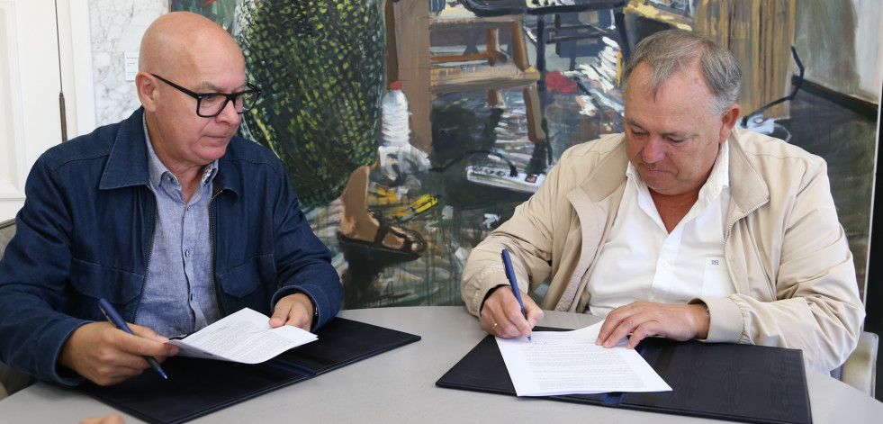 Formalizado el convenio para modernizar el Centro de Interpretación dos Muíños de Auga