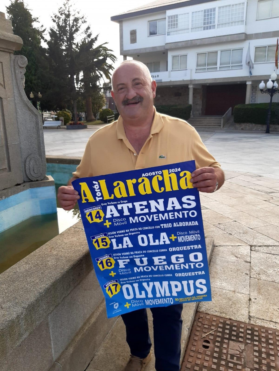Una inversión de 75.000 euros para las fiestas de A Laracha