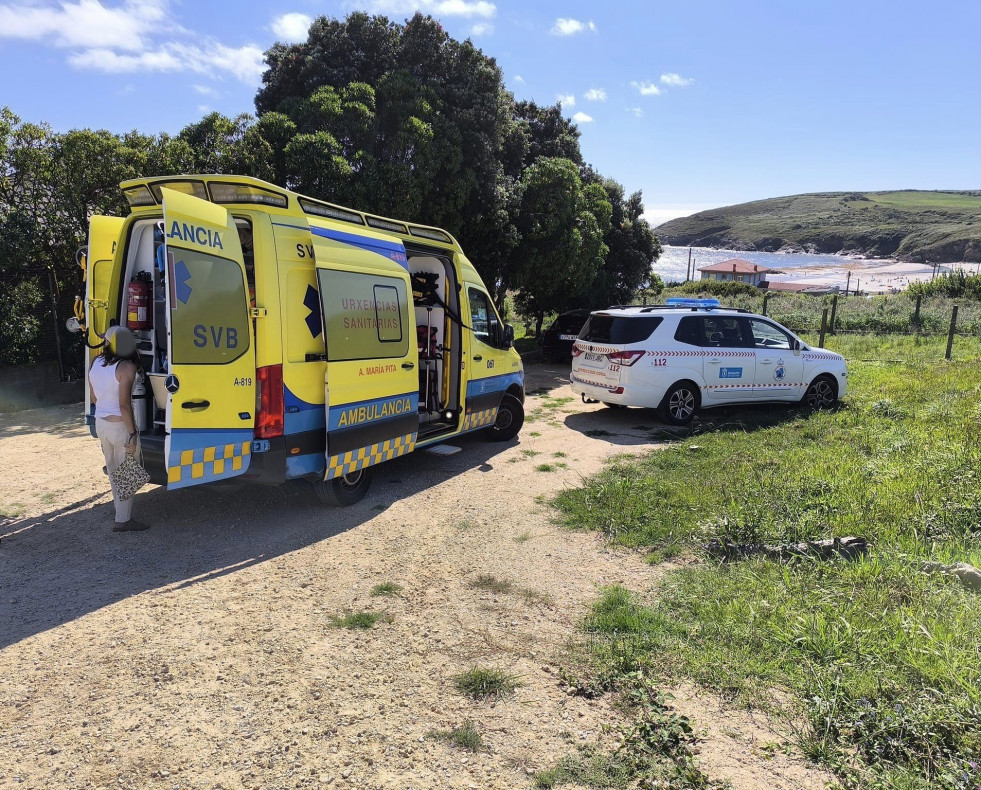 Rescate turista muxia