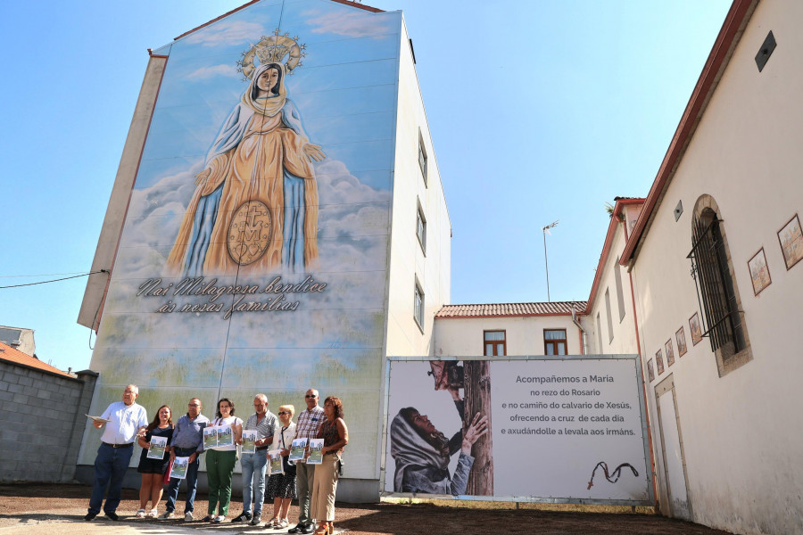Comienza la novena de la Milagrosa en Carballo