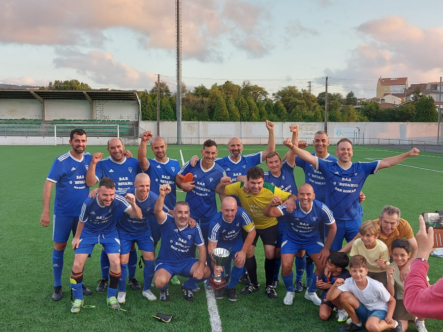 San Román Veteranos gana el torneo de peñas Concello da Laracha
