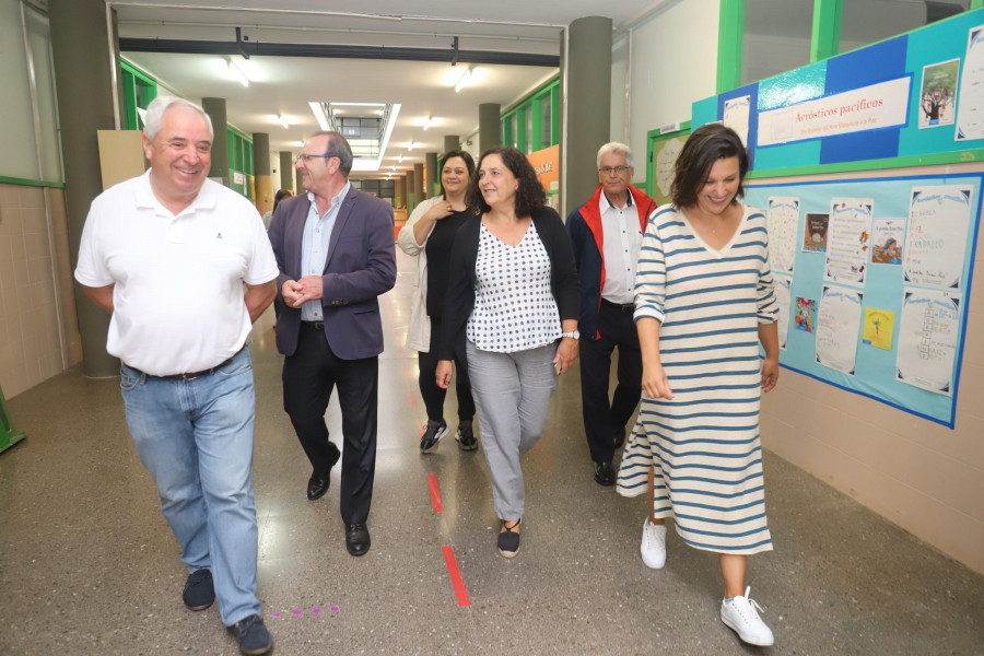 La Xunta acomete mejoras en colegios de A Laracha y Malpica por valor de más de 90.000 euros