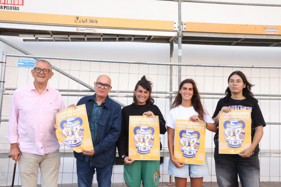 Murales con sello femenino en Carballo