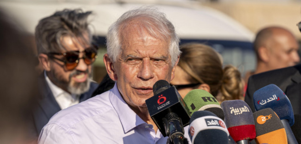Borrell dice que la Unión Europea está lista para reactivar la misión en Rafah, pero solo si hay acuerdo