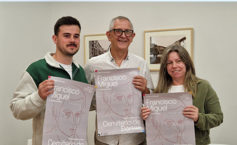 Carballo recupera la figura del pintor Francisco Miguel en el 88º aniversario de su fusilamiento
