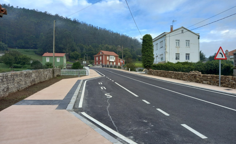 La Xunta finaliza las obras de la nueva senda de O Couto, en Ponteceso