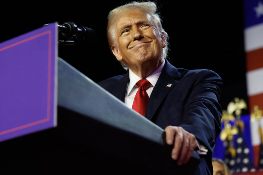 La fiesta soñada de Donald Trump