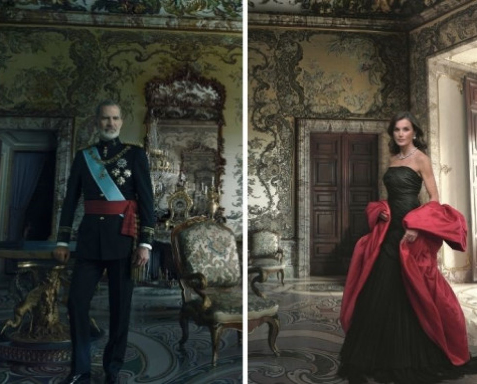 EuropaPress 6367420 retratos rey felipe vi reina letizia realizados fotografa estadounidense annie 1