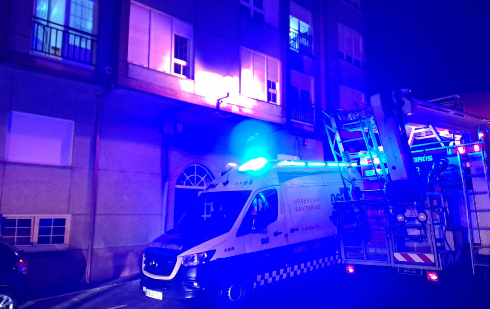 Evacuadas dos personas intoxicadas por un escape de gas en Muxía