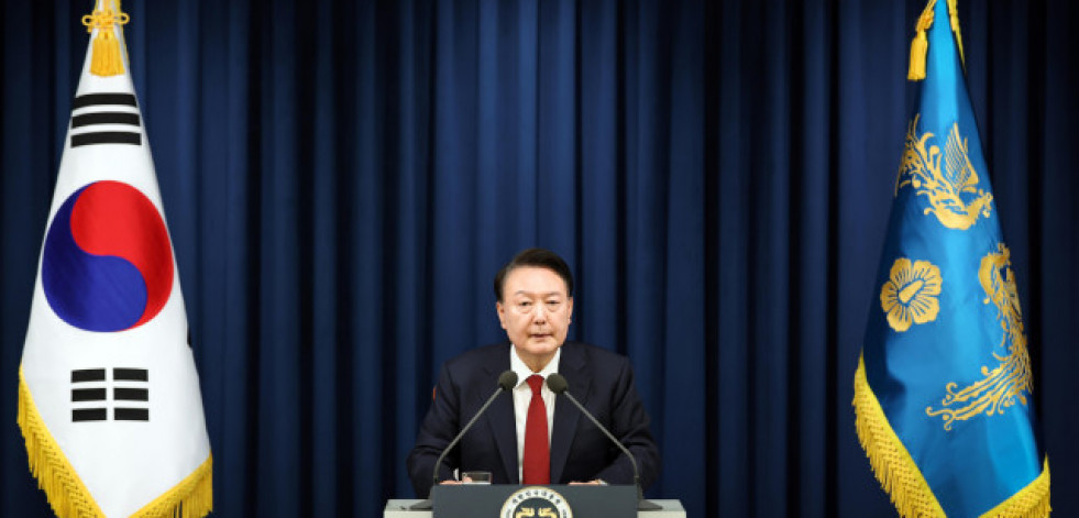 El presidente surcoreano anuncia que revocará la ley marcial