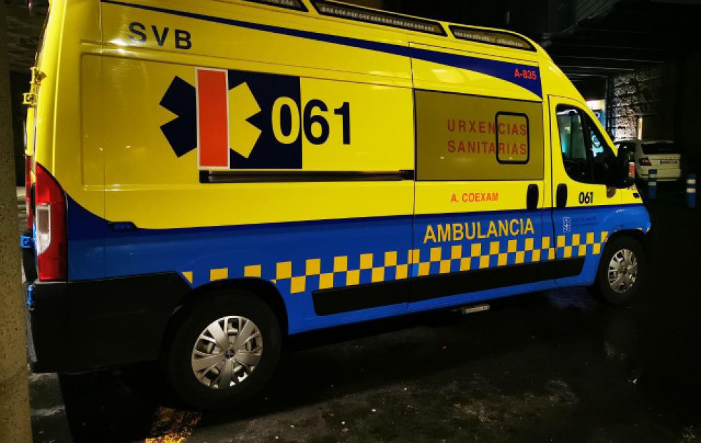Liberan a una persona tras una salida de vía en Ponteceso