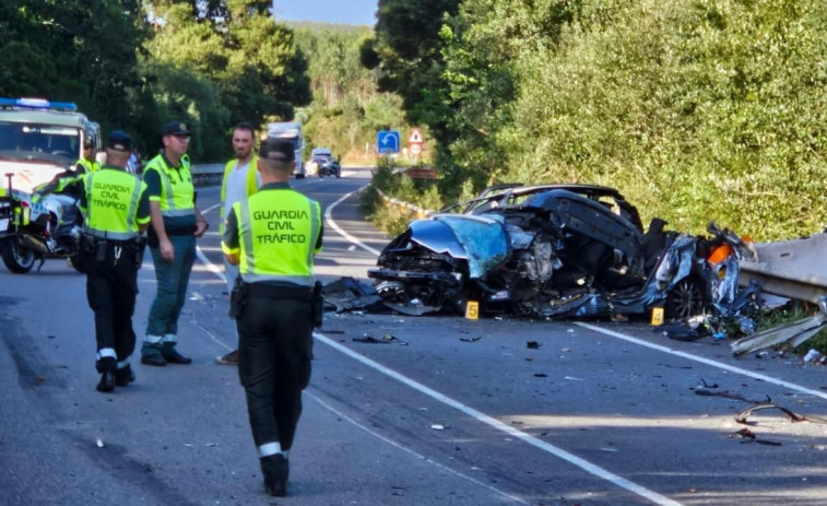 La AC-552 es la carretera de la provincia de A Coruña que registra mayor siniestralidad