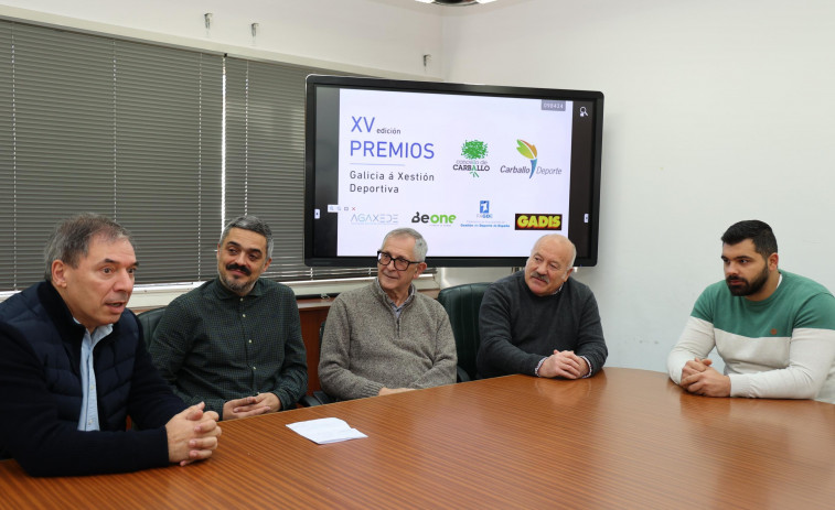 Carballo acoge la gala de los XV Premios Galicia a la gestión deportiva