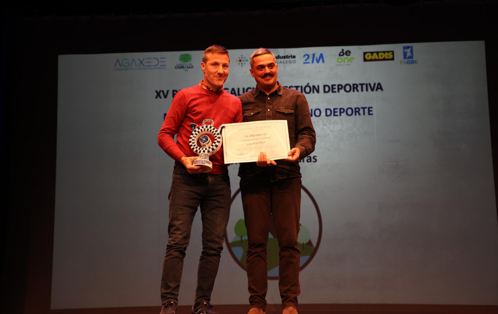 Entregados en Carballo los  XV Premios Galicia a la gestión deportiva