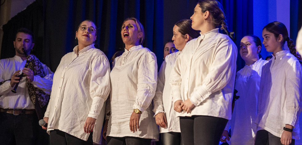 Cinco grupos participan en el tradicional concurso de Panxoliñas de A Laracha