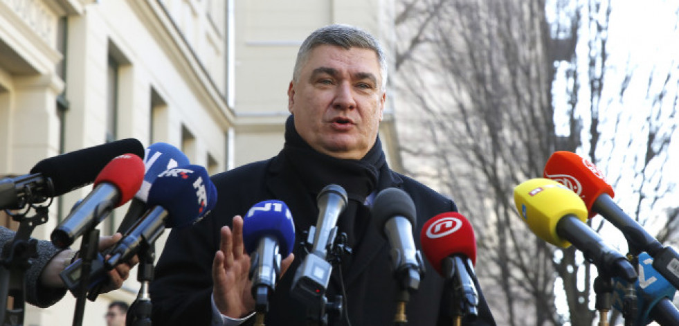 El presidente croata Zoran Milanovic gana sin mayoría absoluta