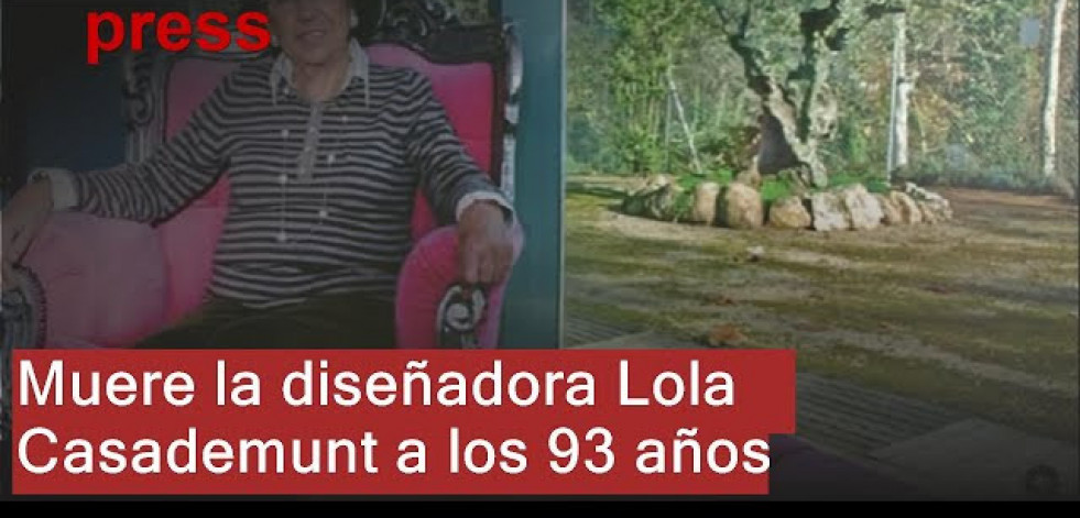 Fallece la diseñadora de moda Lola Casademunt a los 93 años
