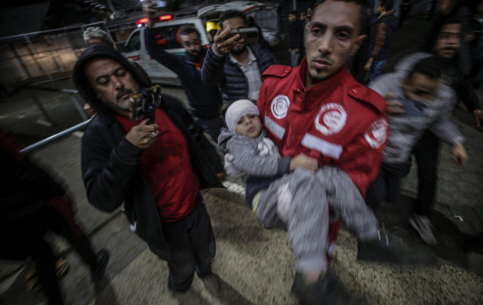 Muere otro bebé por hipotermia en la Franja de Gaza y ascienden a ocho las víctimas del frío