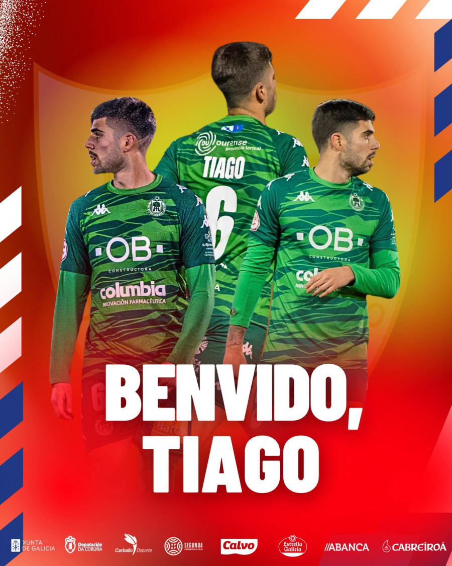 El Bergantiños incorpora a Tiago procedente del Arenteiro