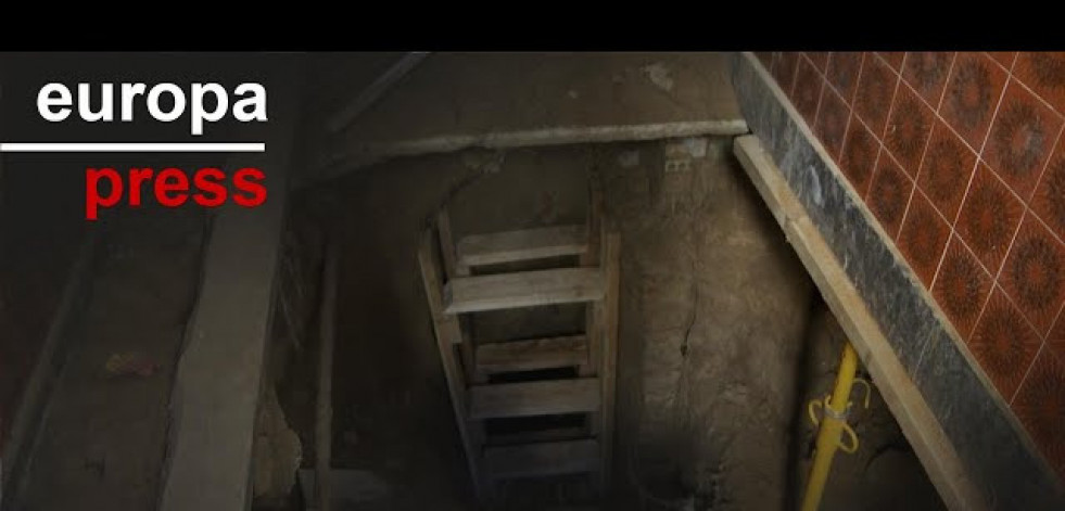 La dana deja al descubierto refugios y galerías de la Guerra Civil bajo el suelo de viviendas de Paiporta