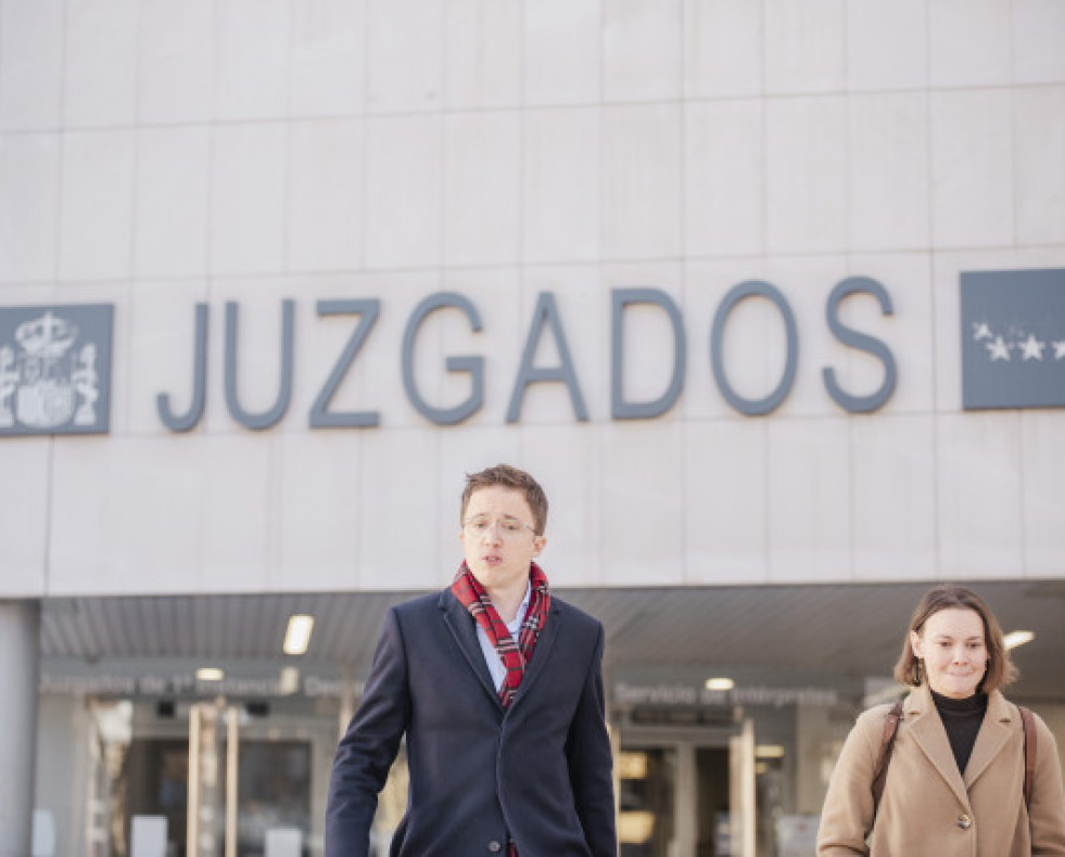 ElexportavozdeSumarenelCongresoIigoErrejnsalededeclararenlosjuzgadosdePlazadeCastilla