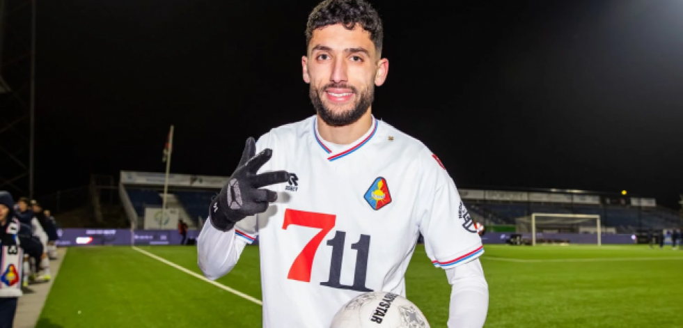 Zakaria Eddahchouri será el primer fichaje del Dépor tras la marcha de Lucas Pérez