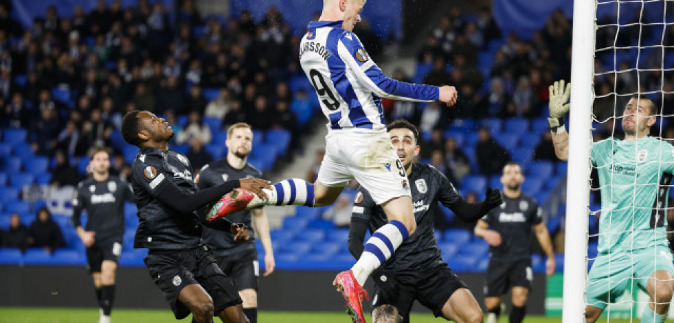 Orri Óskarsson lidera a la Real Sociedad (2-0)