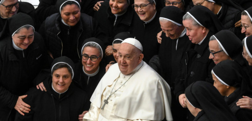 El papa no lee la catequesis de la audiencia por 