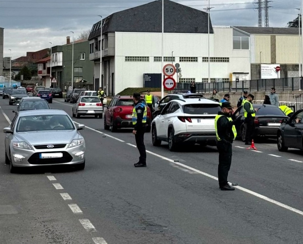 Controles trafico carballo