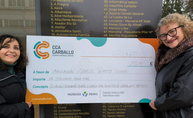 El CCA de Carballo, agradecido tras la colaboración ciudadana con la DANA