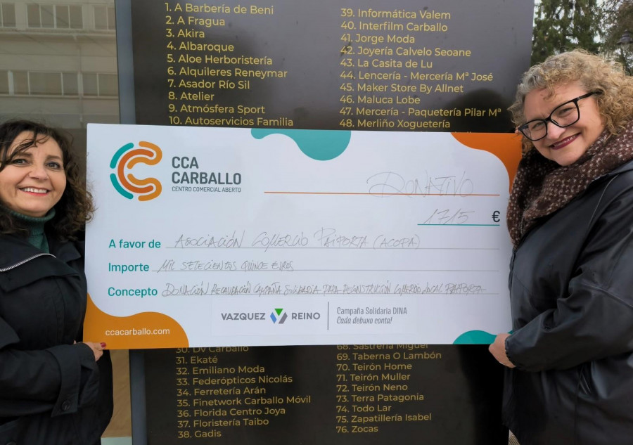El CCA de Carballo, agradecido tras la colaboración ciudadana con la DANA