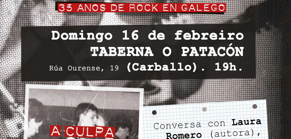 Curruncho pop y un libro sobre rock gallego, el fin de semana en Carballo