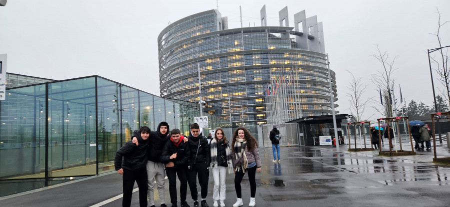 Experiencias del alumnado porteño en el Parlamento europeo