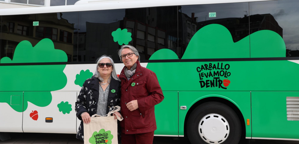 Buena acogida de ‘Carballo levámolo dentro’