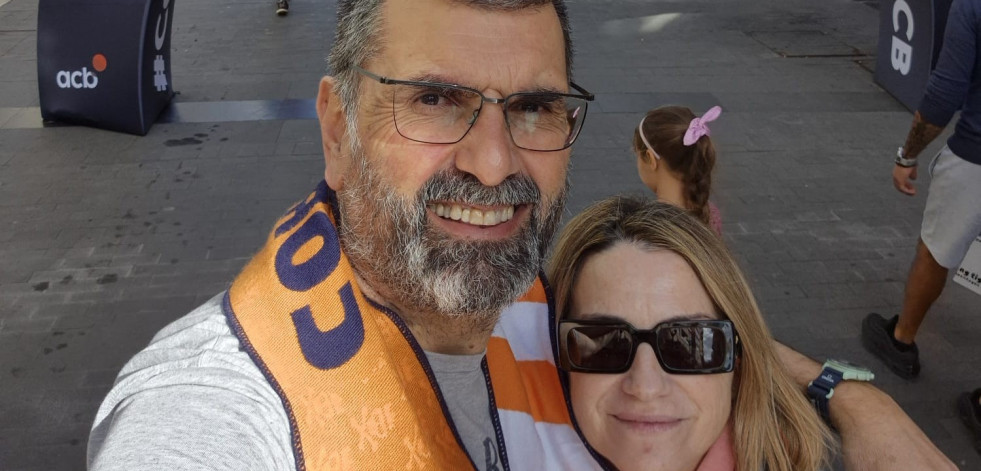 De A Coruña a Gran Canaria para vivir la Copa: “Es una fiesta del baloncesto”