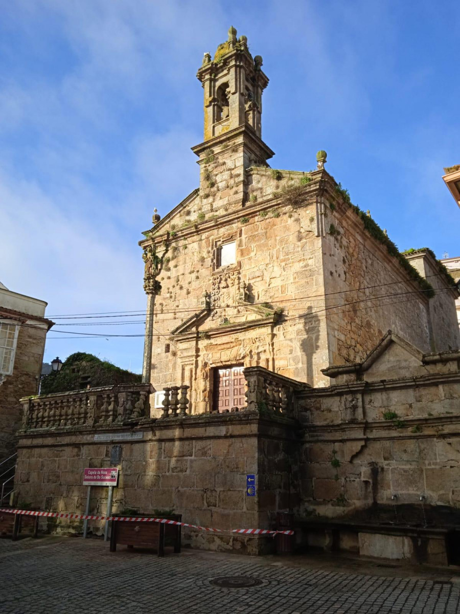 Accidente en la Capela de Nosa Señora do Bo Suceso en Fisterra