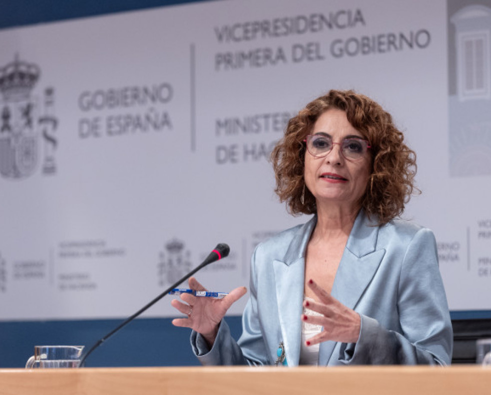 LavicepresidentaprimerayministradeHaciendaMaraJessMontero 1