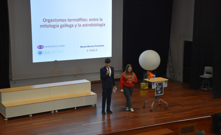 El Auditorio Municipal de Cerceda acogió el sexto Congreso de la Axencia Escolar Espacial Galega