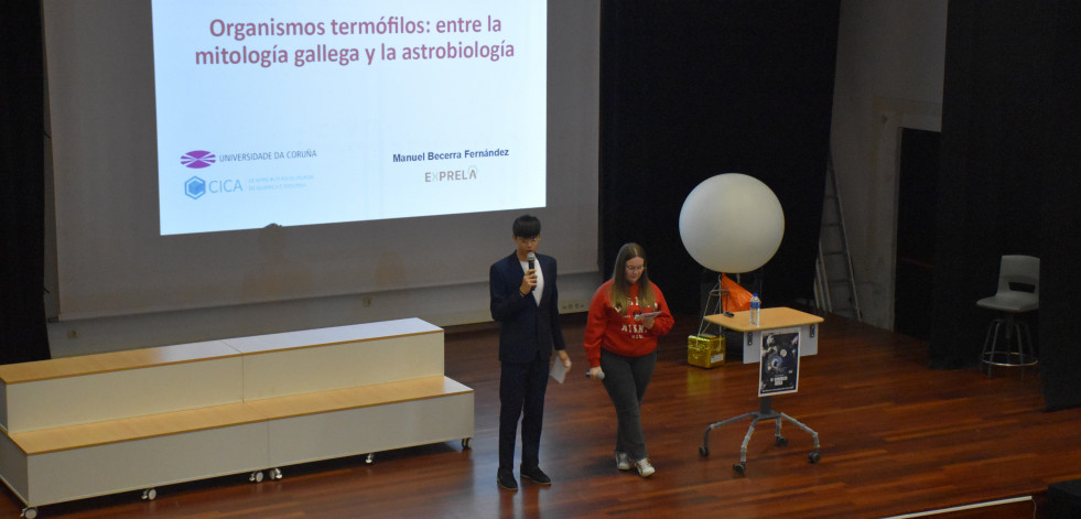 El Auditorio Municipal de Cerceda acogió el sexto Congreso de la Axencia Escolar Espacial Galega