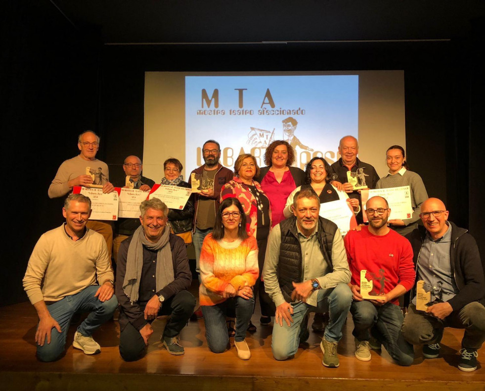 VII mostra teatro afeccionado labarta Pose Entrega Premios 75444.38