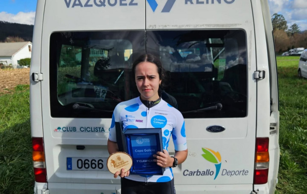Nerea Suárez, del CC Carballo, se proclama campeona de la Copa Galicia de Resistencia