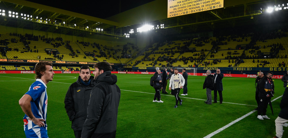 Suspendido el partido Villarreal-Espanyol por la emergencia meteorológica