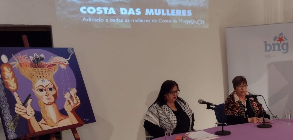 Viki Ribadulla, primera homenajeada por las mujeres del BNG