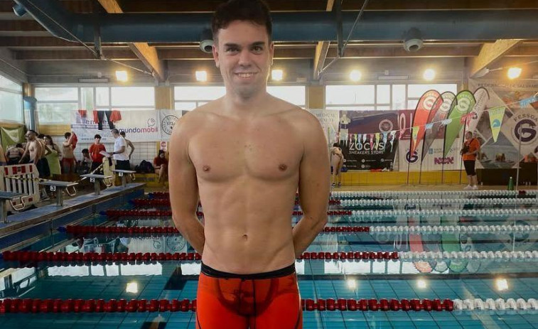 Sergio Campos, del SAL, récord de España de 50 metros obstáculos